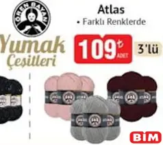 ÖREN BAYAN ATLAS YUMAK 3'LÜ fiyat ve kampanya bilgisi